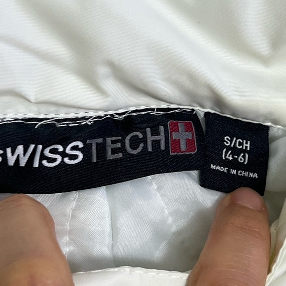 Swiss Tech Womens Ski Snowboard Pants Ivory Small Insulated Outdoor Winter Warm - Picture 8 of 16